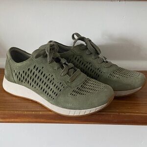 Dansko Women's Olive Green Casual Sneakers